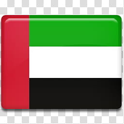 All in One Country Flag Icon, United-Arab-Emirates- transparent background PNG clipart