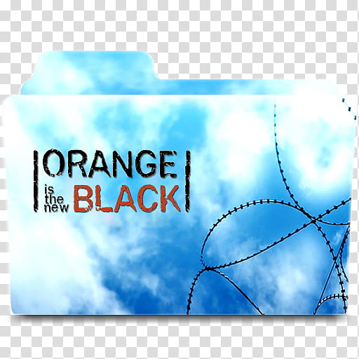 Orange Is The New Black folder icons S and S, OITNB Main D transparent background PNG clipart