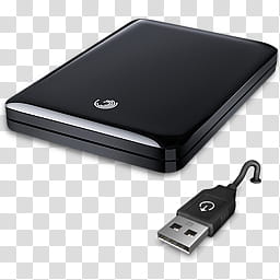Devices and Printers Icon Collection , External Hard Disk HDD Seagate FreeAgent GoFlex GB,  transparent background PNG clipart