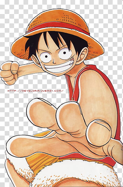 One Piece, Monkey D. Luffy illustration transparent background PNG clipart