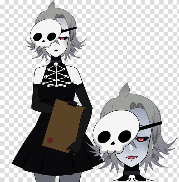 Kisekae:A Spooky Daughter Appears!(PokemonGijinka) transparent background PNG clipart