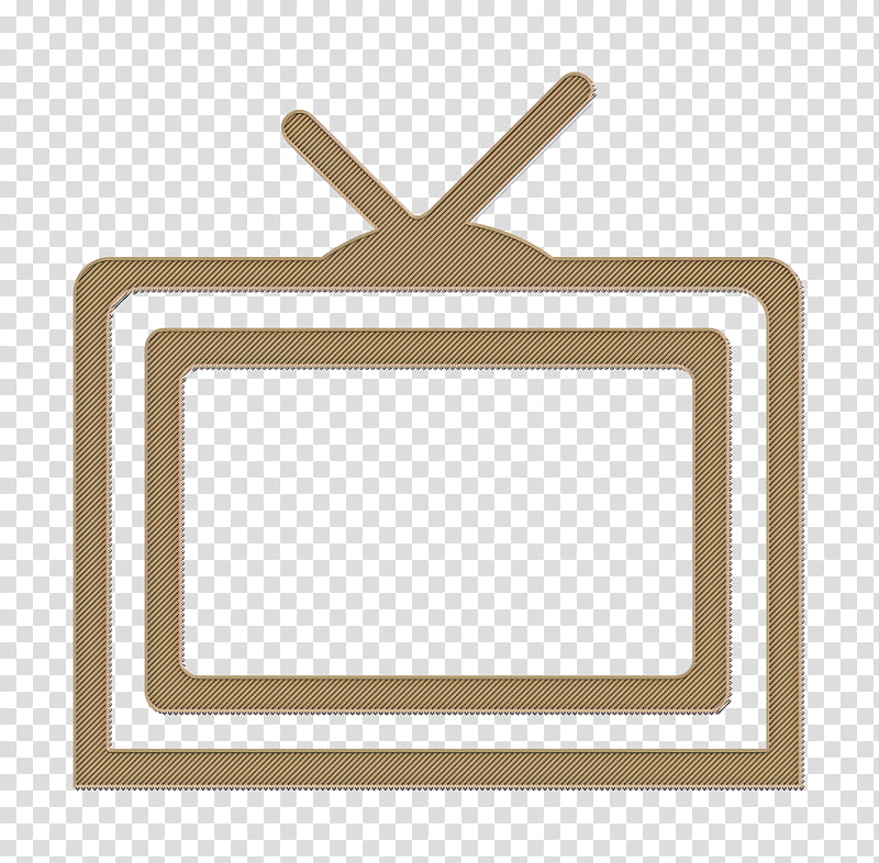 Beige Background Frame, Cable Icon, Monitor Icon, Plug Icon, Screen Icon, Television Icon, Tv Icon, Bilibili transparent background PNG clipart