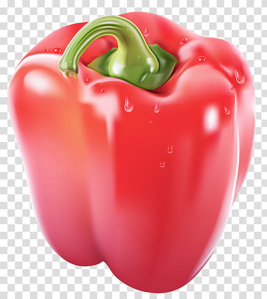natural foods bell pepper pimiento red bell pepper bell peppers and chili peppers, Capsicum, Vegetable, Paprika, Plant transparent background PNG clipart