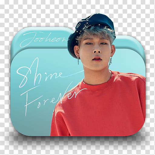 Monsta X Shine Forever Folder Icons, Jooheon transparent background PNG clipart