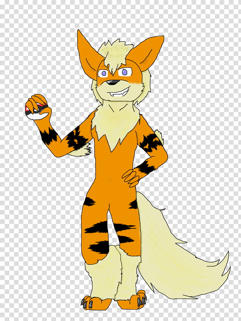 Arcanine Redone! transparent background PNG clipart