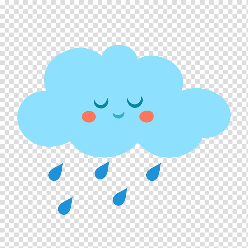 Rain Cloud, Drawing, Cartoon, Autumn, Animation, Nuvola, Blue, Sky transparent background PNG clipart