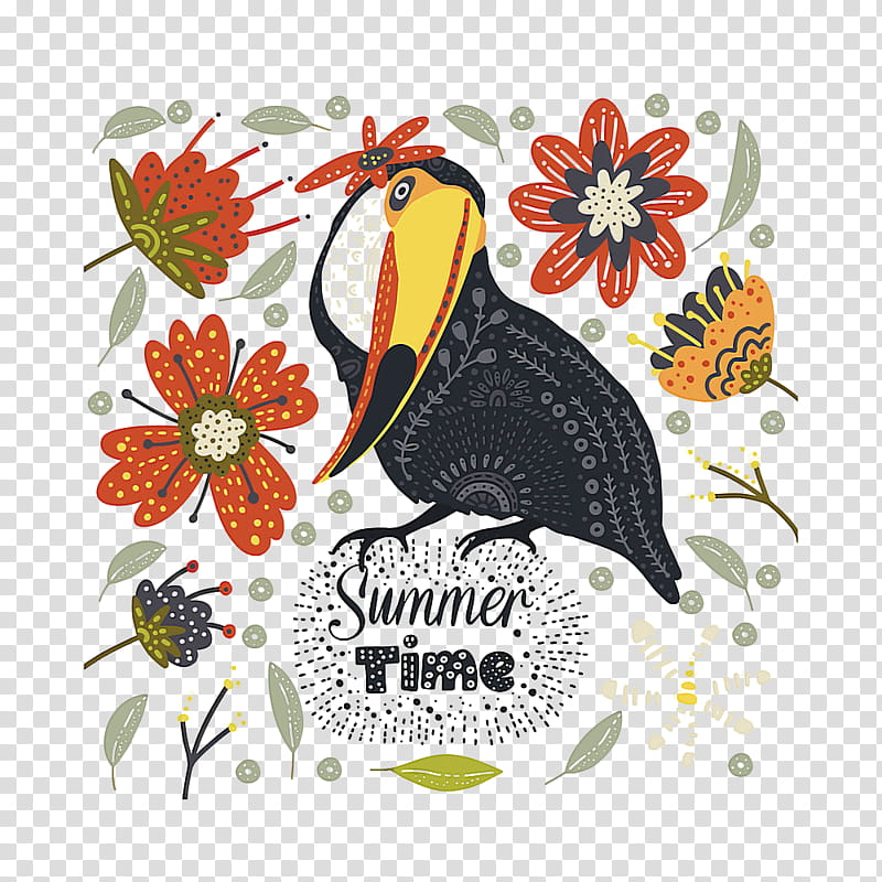 bird plant hornbill label transparent background PNG clipart