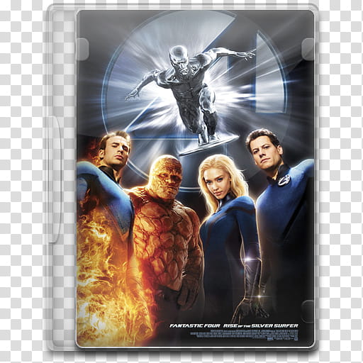 Movie Icon Mega , Fantastic Four, Rise of the Silver Surfer transparent background PNG clipart