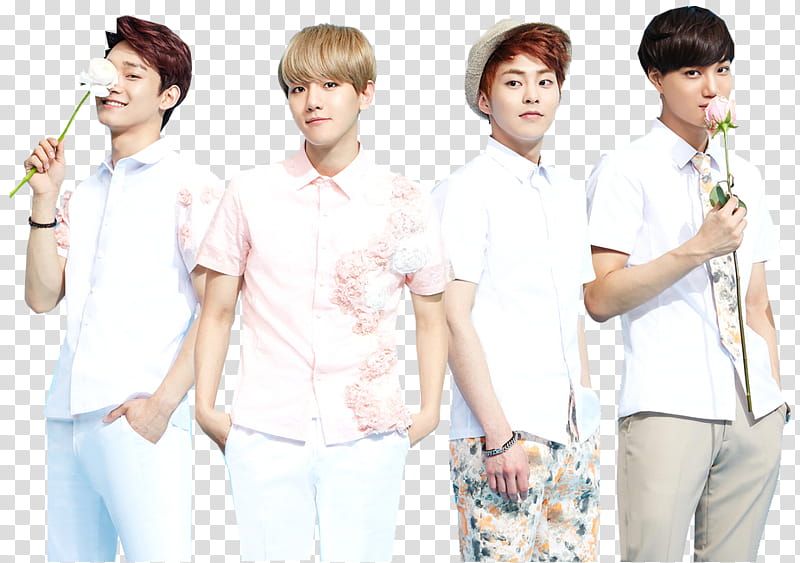 EXO PART TWO  S, male Kpop group transparent background PNG clipart