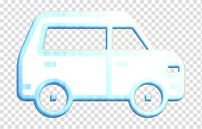 Car icon, Blue, Vehicle, Van, Electric Blue, Vehicle Door, Model Car, Vehicle Registration Plate transparent background PNG clipart