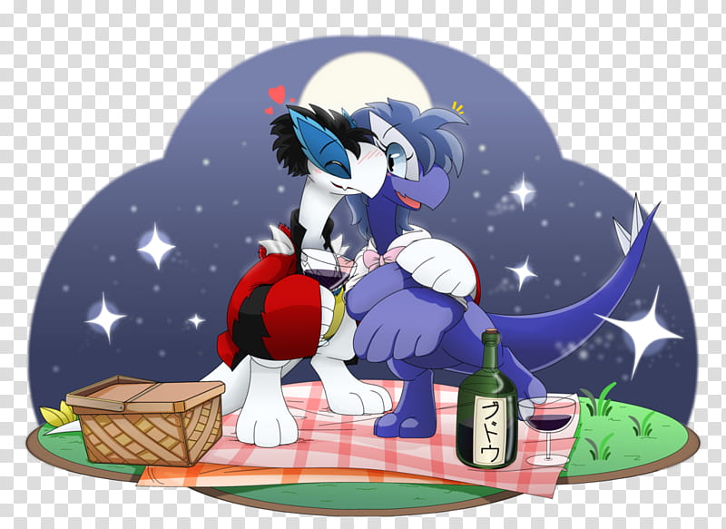 COM, Two Lugia in a Lovely Dove Picnic transparent background PNG clipart