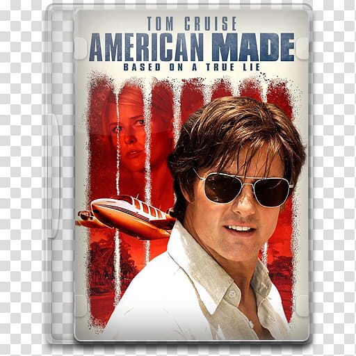 Movie Icon , American Made, American Made CD case on white surface transparent background PNG clipart