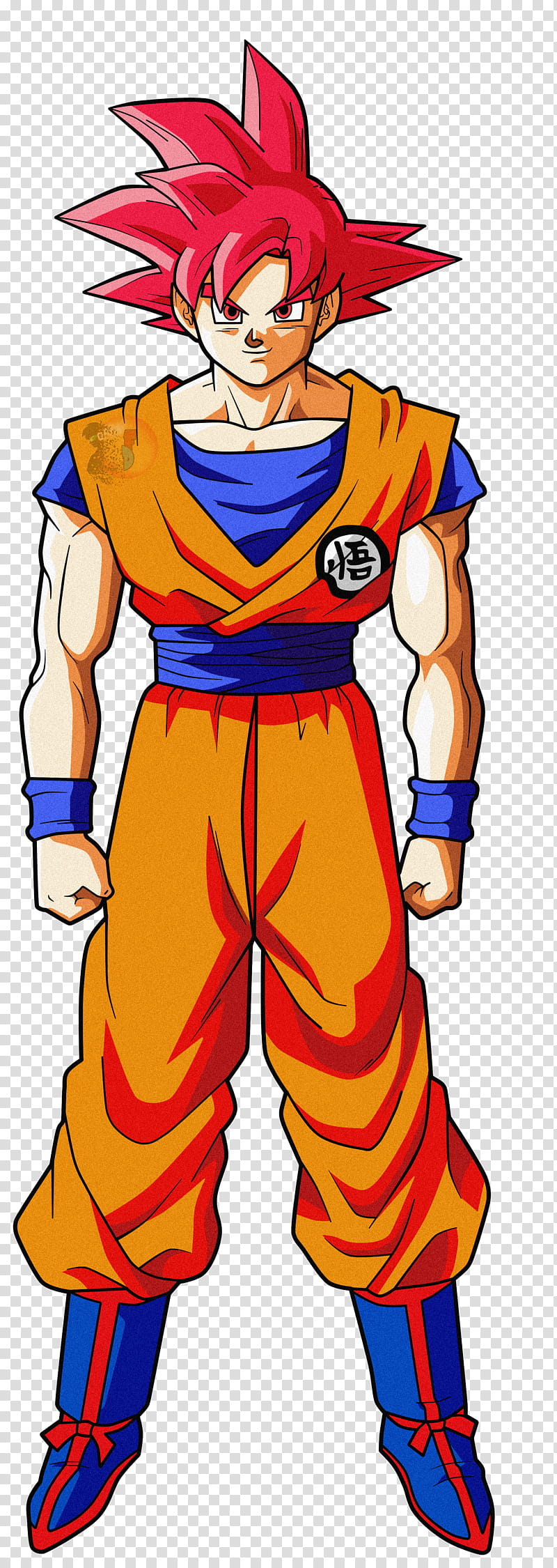 Goku SSJG FacuDibuja transparent background PNG clipart