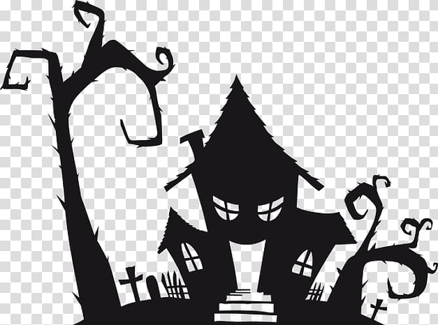 Halloween Cartoon, Poetry, Legend Of Sleepy Hollow, Childrens Poetry, Horror, Saturday Nights, Blackandwhite, Logo transparent background PNG clipart