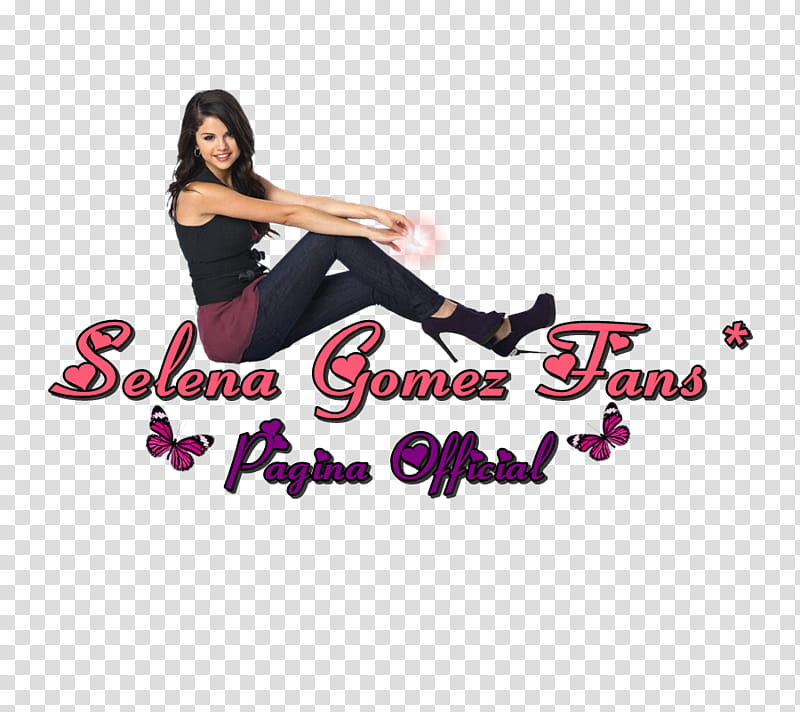 Texto para Selena Gomez Fans transparent background PNG clipart