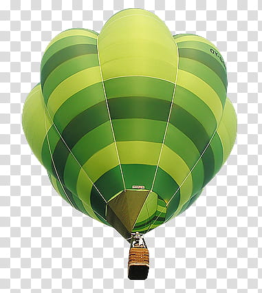 Up up and away, green and yellow hot air balloon illustration transparent background PNG clipart