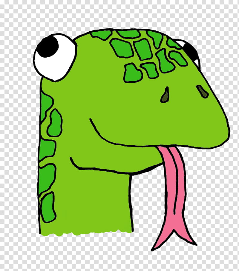 Lizard Face Thing, green snake illustration transparent background PNG clipart