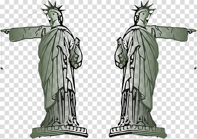 Eiffel Tower Drawing, Statue Of Liberty, Ellis Island, Landmark, Monument, Liberty Island, New York City, Sculpture transparent background PNG clipart