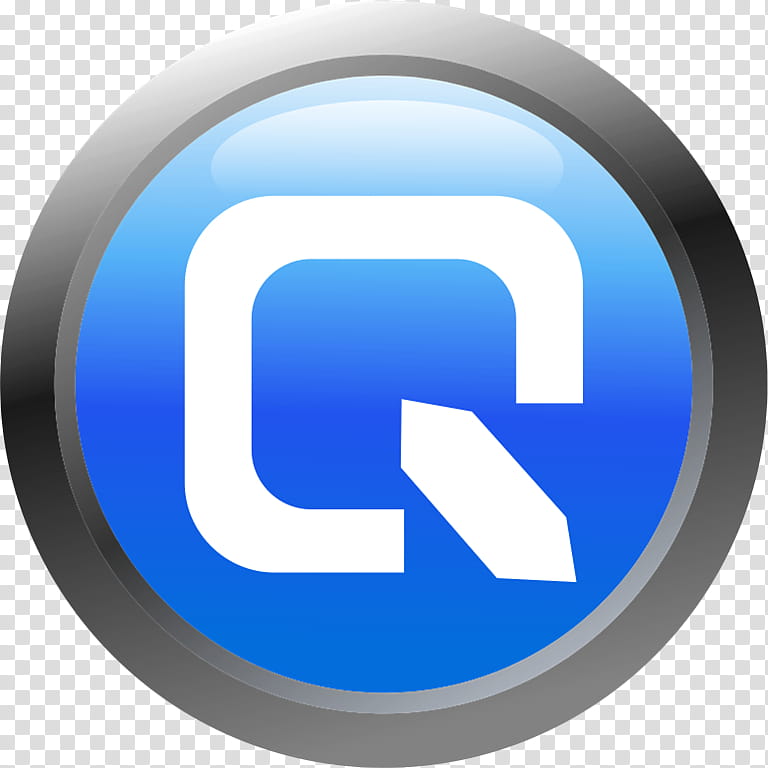 Blue Circle, QUIZ, Computer Software, Trivia, Computer Program, Game, Logo, Symbol transparent background PNG clipart