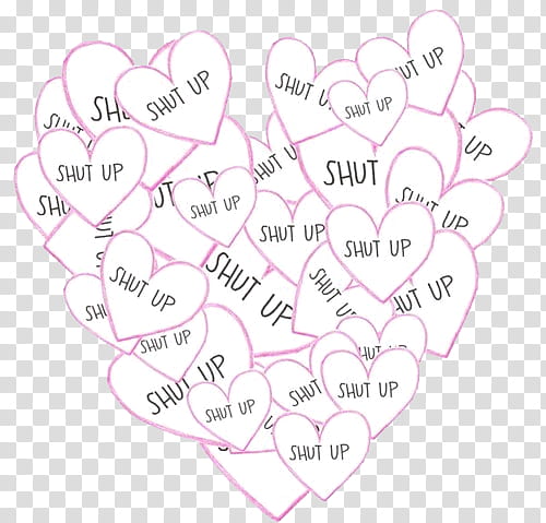 collage, shut-up text transparent background PNG clipart