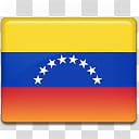 All in One Country Flag Icon, Venezuela-Flag- transparent background PNG clipart
