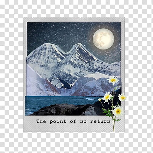 Aesthetic , The Point of no Return illustration transparent background PNG clipart
