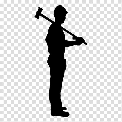 Hammer, Gavel, Silhouette, Judge, Construction Worker, Musical Instrument Accessory, Standing, Guitarist transparent background PNG clipart