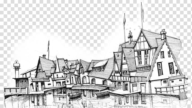Building, Drawing, Line Art, Croquis, Black And White
, Architecture, Almshouse, Residential Area transparent background PNG clipart