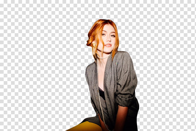 Katherine McNamara , KM,  transparent background PNG clipart