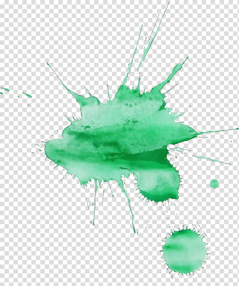 Ink Abstract, Watercolor, Paint, Wet Ink, Watercolor Painting, Paint Brushes, Green, Microsoft Paint transparent background PNG clipart