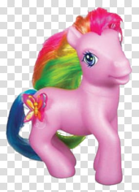 , pink My Little Pony toy transparent background PNG clipart