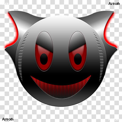 Evil Kitty Smiley transparent background PNG clipart