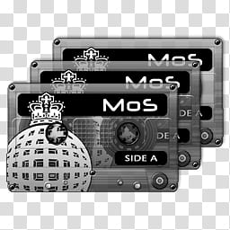 Ministry of Sound v , three gray cassette tapes transparent background PNG clipart