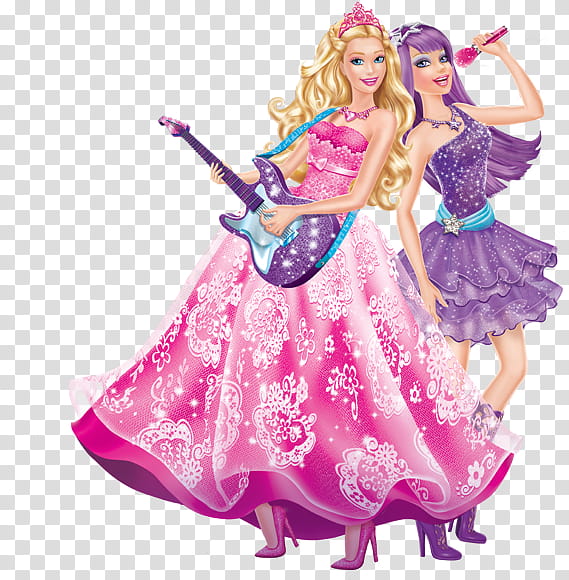 Barbie and Friends, Barbie and the Rockstar transparent background PNG clipart