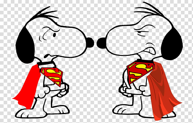 Super Snoopy Vs Super Snoopy transparent background PNG clipart