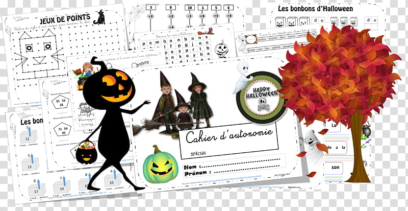 Halloween Cartoon, Notebook, Countertop, Paper, Halloween , Text, Autonomy, Witch transparent background PNG clipart