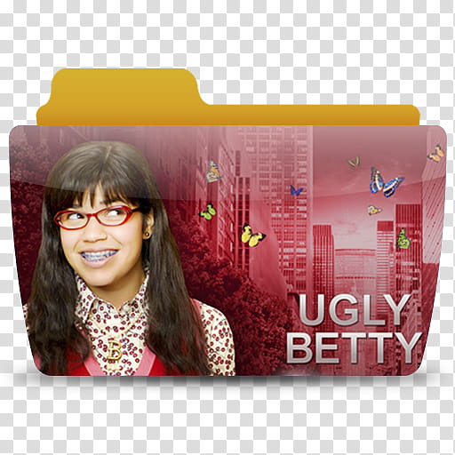 Colorflow TV Folder Icons , Ugly Betty transparent background PNG clipart