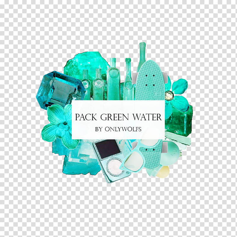 Green Water Verde Agua , Only Wolfs Green Water collection transparent background PNG clipart