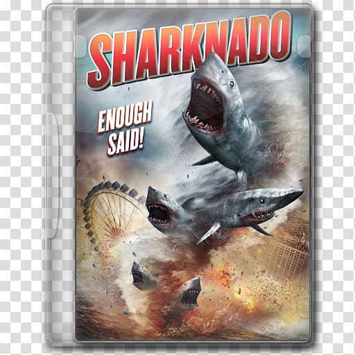 the BIG Movie Icon Collection S, Sharknado transparent background PNG clipart