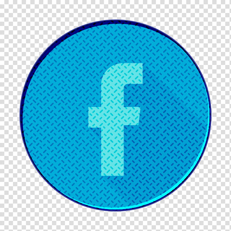 brand icon facebook icon logo icon, Social Icon, Social Network Icon, Website Icon, Aqua, Blue, Turquoise, Electric Blue transparent background PNG clipart