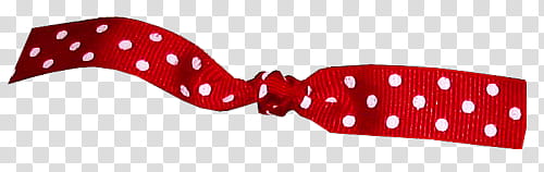 polkaribbon, red and white polka-dot bow transparent background PNG clipart