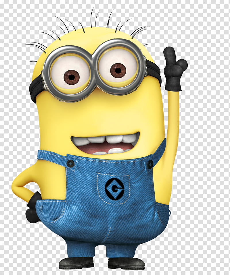 Free Download Minions Minion Character Raising Left Hand Transparent 
