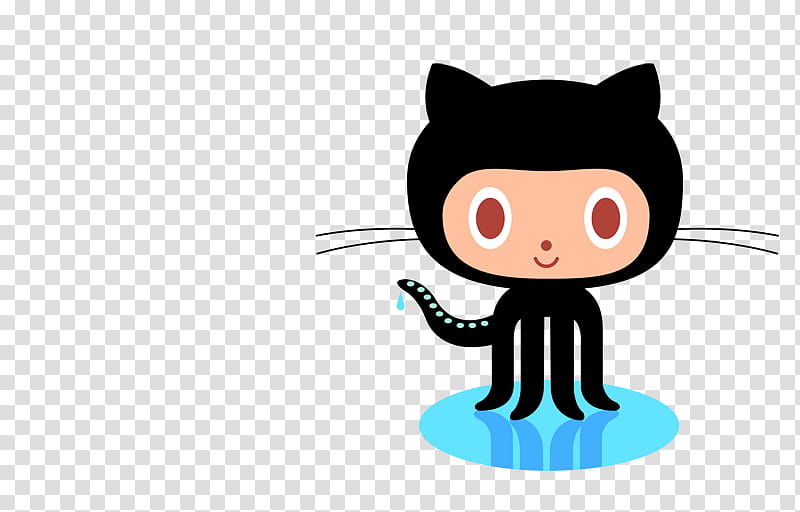 Cartoon Cat, Github, Dolibarr, Repository, Source Code, Software Repository, Nodejs, Npm transparent background PNG clipart
