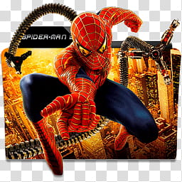 Spider Man  Folder Icon transparent background PNG clipart