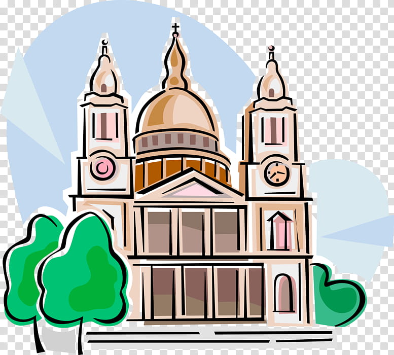 Watercolor Drawing, St Basils Cathedral, St Pauls Cathedral, Chartres Cathedral, Church, Watercolor Painting, Landmark, Architecture transparent background PNG clipart