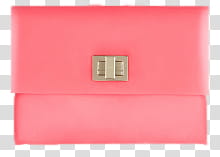 Pink Bag Set, pink purse transparent background PNG clipart
