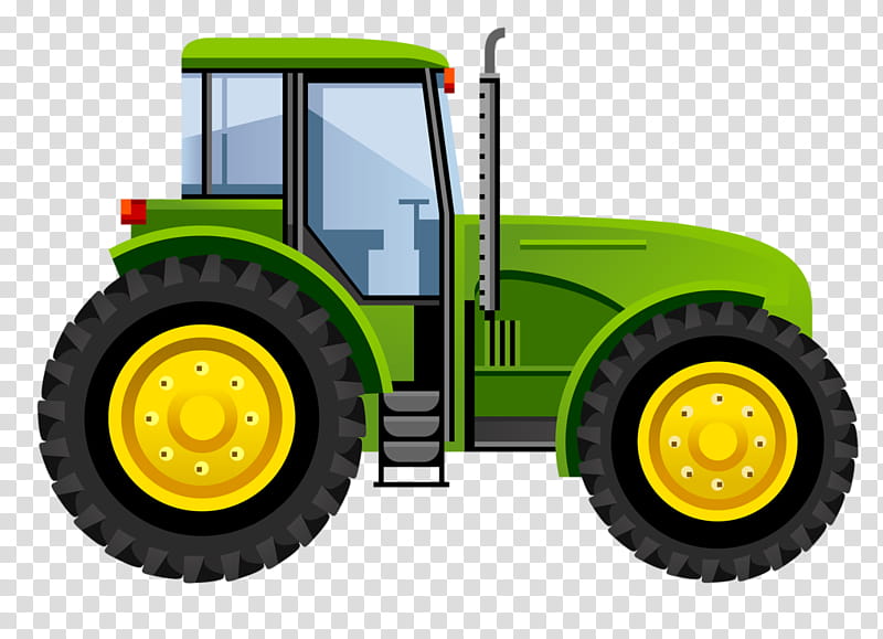 Transportation Tractor, Transportation, Vehicle, Public Transport, Yellow, Automotive Tire, Wheel, Automotive Wheel System transparent background PNG clipart