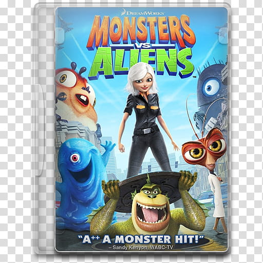 Movie Icon Mega , Monsters vs Aliens transparent background PNG clipart