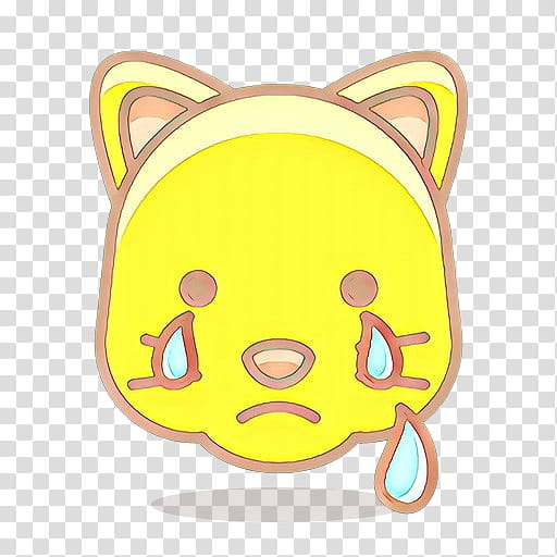 Heart Emoji, Cartoon, Face With Tears Of Joy Emoji, Emoticon, Computer Icons, Smiley, Yellow, Snout transparent background PNG clipart