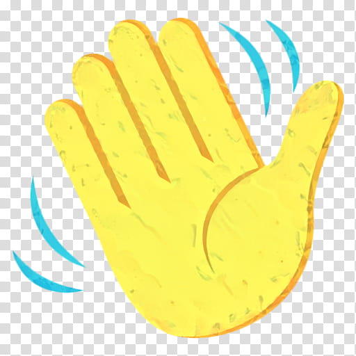 Emoji, Finger, Hand, Glove, World, 7 Things, Handwaving, Universal Credit transparent background PNG clipart